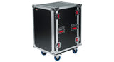 Gator G-TOUR 16U CAST rackcase 16U pyörillä