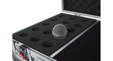 Gator G-TOUR M15 flightcase 15 mikrofonille