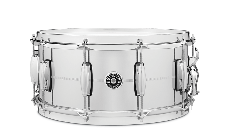 Gretsch 14x6.5" USA Brooklyn Steel Lillet Drum rumpu