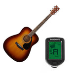 Yamaha F310 Tuner -aloituspaketti (Tobacco Brown Sunburst)