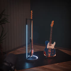 Gravity GS LS 01 NH B - kitarat GLOW-STAND®, Neckhug