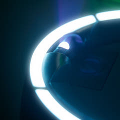 Gravity GS LS A 01 B - Guitar GLOW STAND®, A-teline