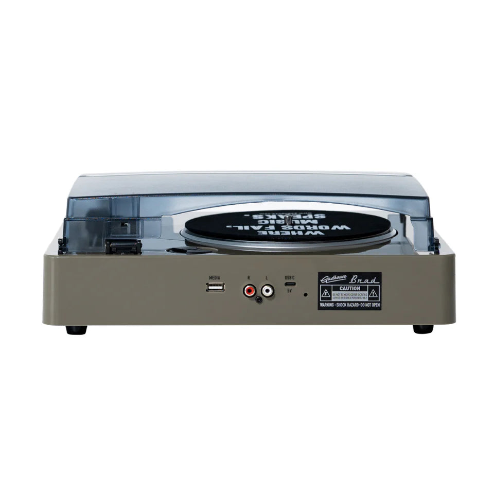 Crosley Brad Retro MK ll Levysoitin, harmaa