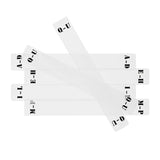 Akryyliset Välikkeet Vinyylilevyille (6 kpl) (A-Z)