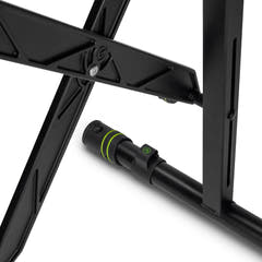 Gravity KS AKS 01 B - Taitettava saksiavaimilla varustettu kosketinsoitinteline
