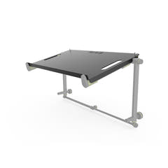 Gravity KS LTS 2 T - Hylly lisätarvikkeille keyboard-telineeseen toisen tason kanssa