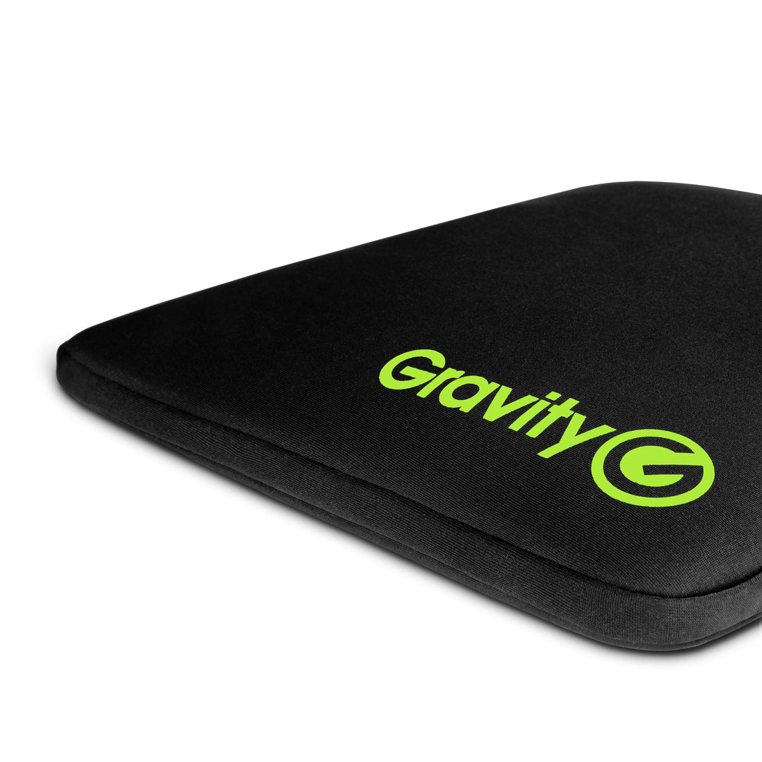 Gravity LTS 01 B SÆT 1 - Säädettävä teline kannettaville tietokoneille ja kontrollereille inkl. neopreenisuojalaukku