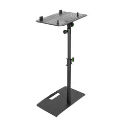 Gravity LTS T 02 B - Universaali kannettavan tietokoneen teline säädettävillä tukitangolla ja teräspohjalla, sort