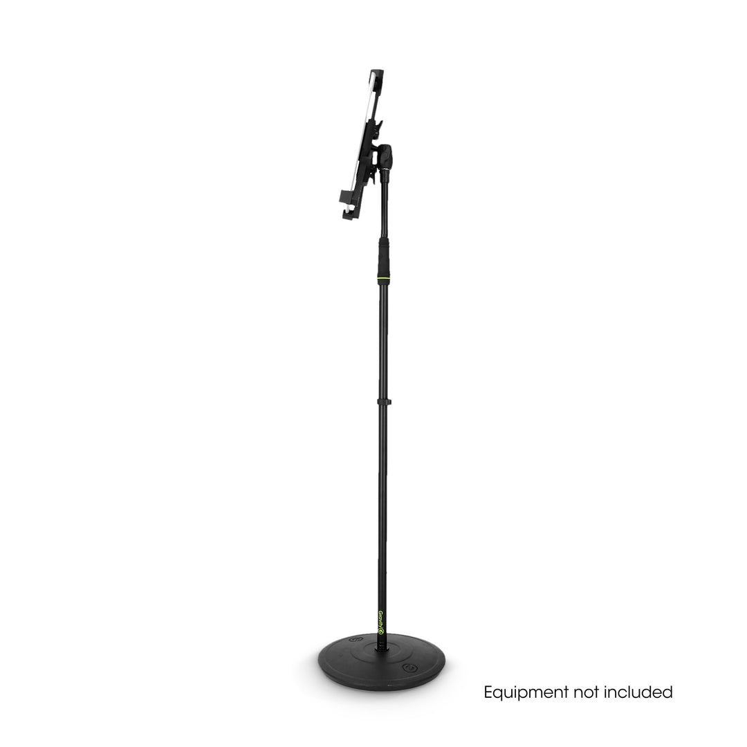 Gravity MA T TH 02 SÄT 1 - Tablettiteline Travelerille ja mikrofonitelineelle pyöreällä jalustalla