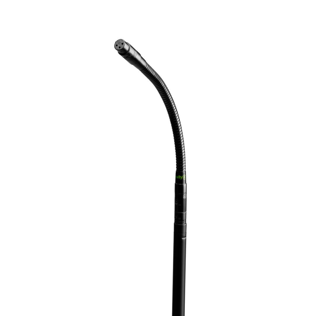 Gravity MS 23 XLR B - Mikrofoniteline XLR-liittimellä ja gooseneckilla