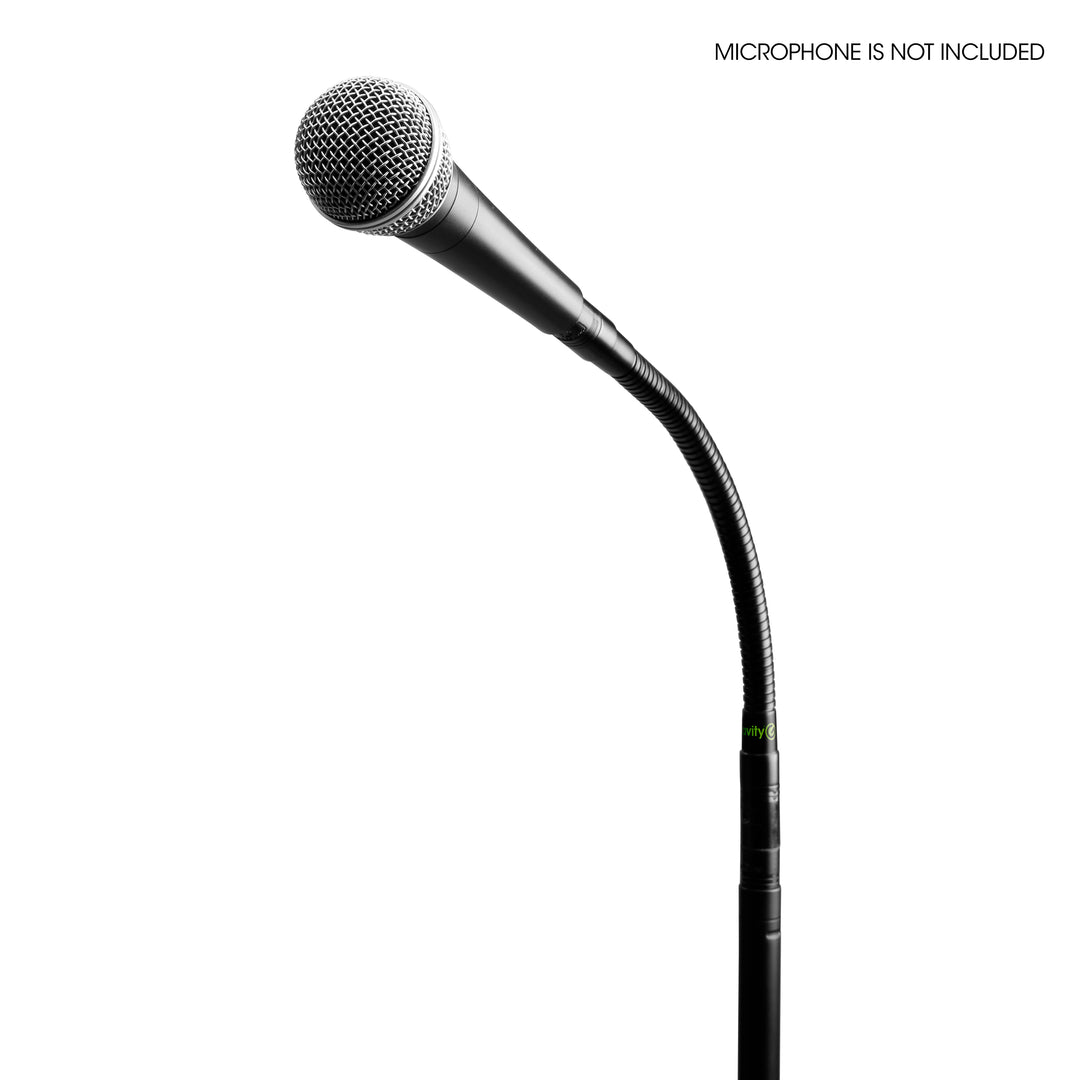 Gravity MS 23 XLR B - Mikrofoniteline XLR-liittimellä ja gooseneckilla