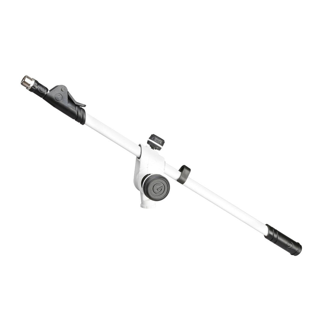 Gravity MS W 22 - teleskooppinen boom-aisan varsi 2-pisteensäätö, valkoinen