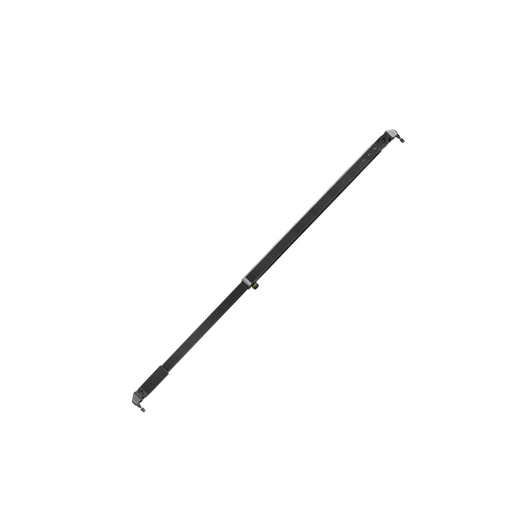 Gravity PAD T M - Keskipitkä vaakasuora teleskooppinen poikkitangon Pipe and Drape -verhojärjestelmään