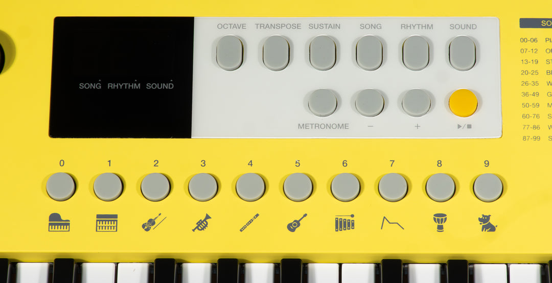 Grooveland E237 Kosketinsoittimien aloituspakkaus (Yellov)