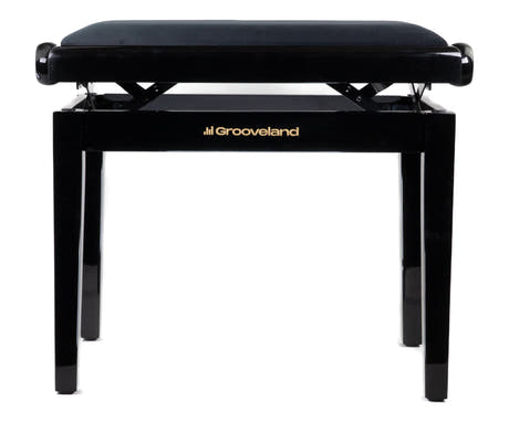 Grooveland KB200 Pianopenkki (Musta Korkeakiilto)