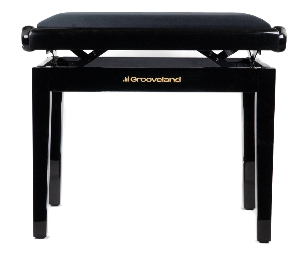 Grooveland KB200 Pianopenkki (Musta Korkeakiilto)