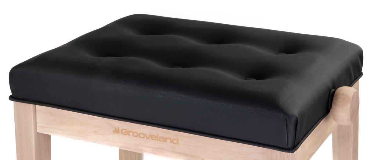 Grooveland KB300 Pianopenkki (Luonnonväri/Musta)