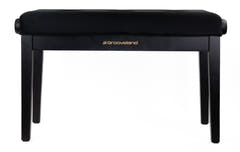 Grooveland KB320 Kaksinkertainen Pianopenkki (Matta Musta)