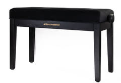 Grooveland KB320 Kaksinkertainen Pianopenkki (Matta Musta)