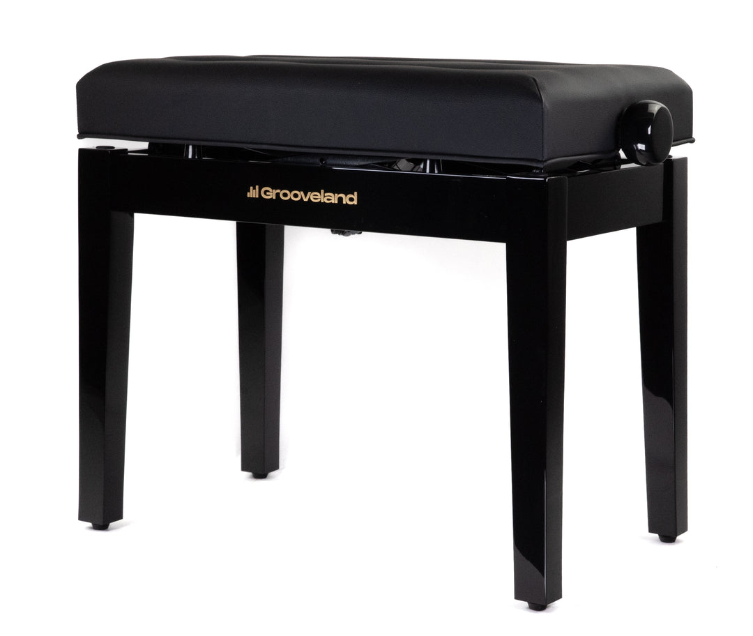 Grooveland KB400 hydraulinen pianopenkki (Black kiiltävä)