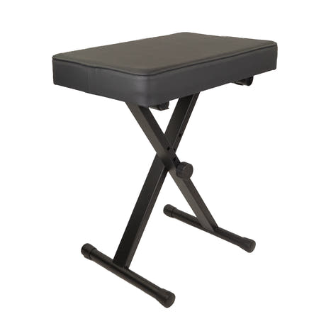Grooveland KB50MS Kosketinsoittimet penkki (Matta Musta)