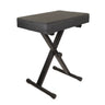Grooveland KB50MS Kosketinsoittimet penkki (Matta Musta)