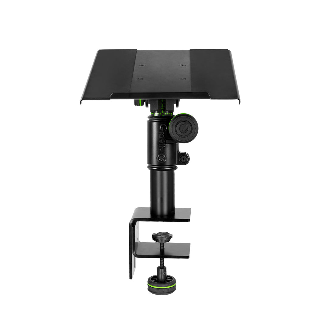 Gravity SP 3102 TM - Joustava studiomonitoritelinestand kiinnikkeellä pöytään