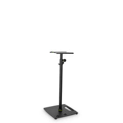 Gravity SP 3202 CS B – kaiutinteline studiomonitoreille, neliönmuotoinen teräsjalusta