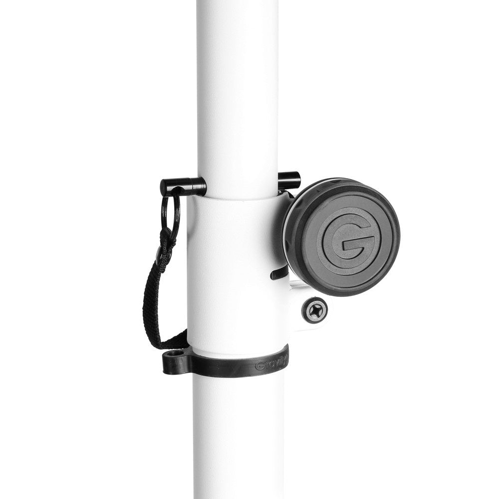 Gravity SP 5211 Kaiutinjalusta (Valkoinen)