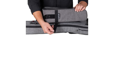 Gator GT-1407-GRY lisätarvikelaukku Transit gig bagiin, harmaa