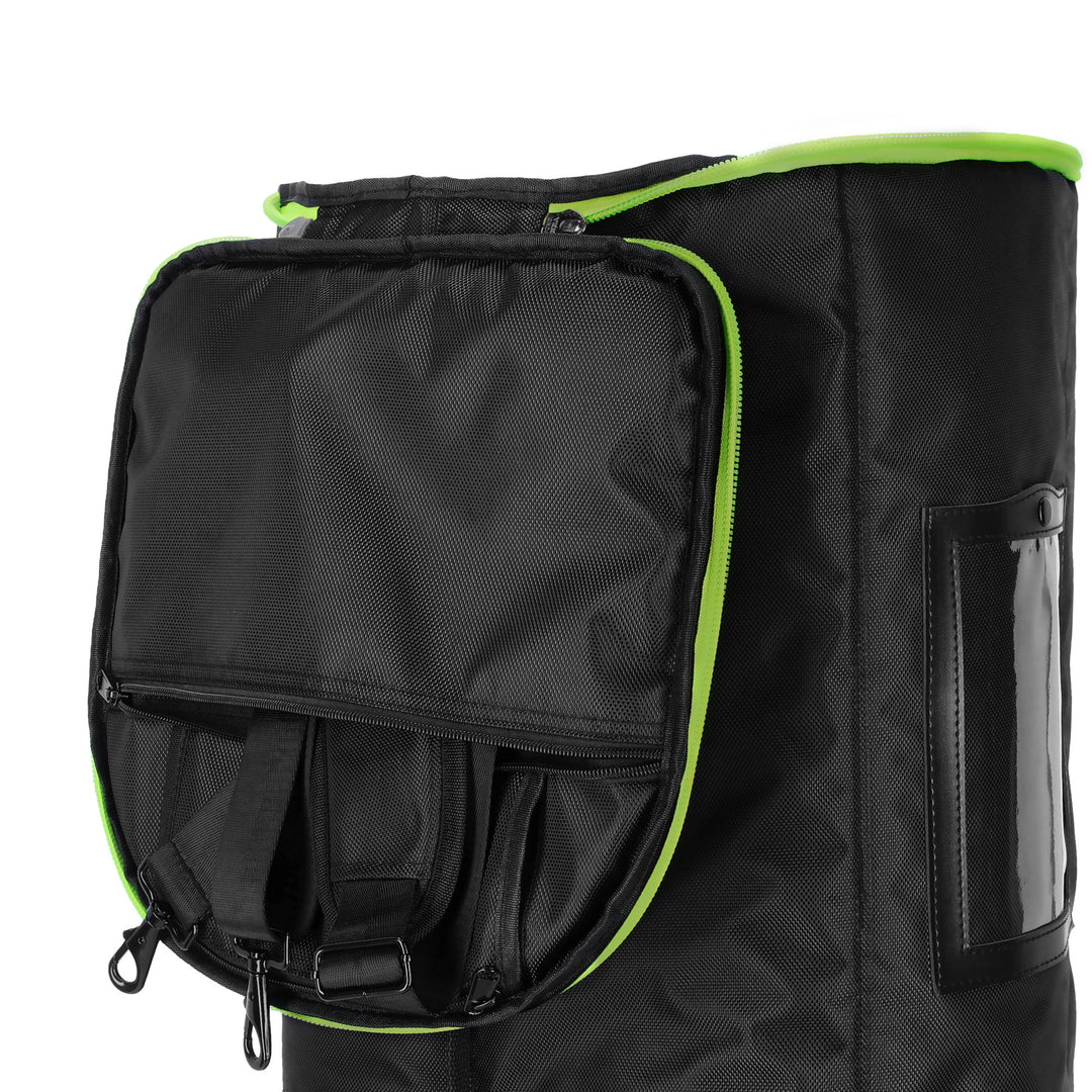 Gravity TBG MS 6 B - Touring transporttipussi jopa kuudelle mikrofonitelineelle, pyörillä