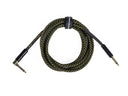 Grooveland Tweed Kulma Kitarakaapeli (3m - Musta)