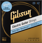 Gibson Brite Wire Vahvistettu kitara jouset (Ultra-Light)