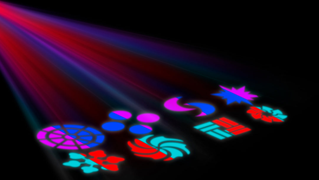 Chauvet Gobozap Scanner Valo vaikutus