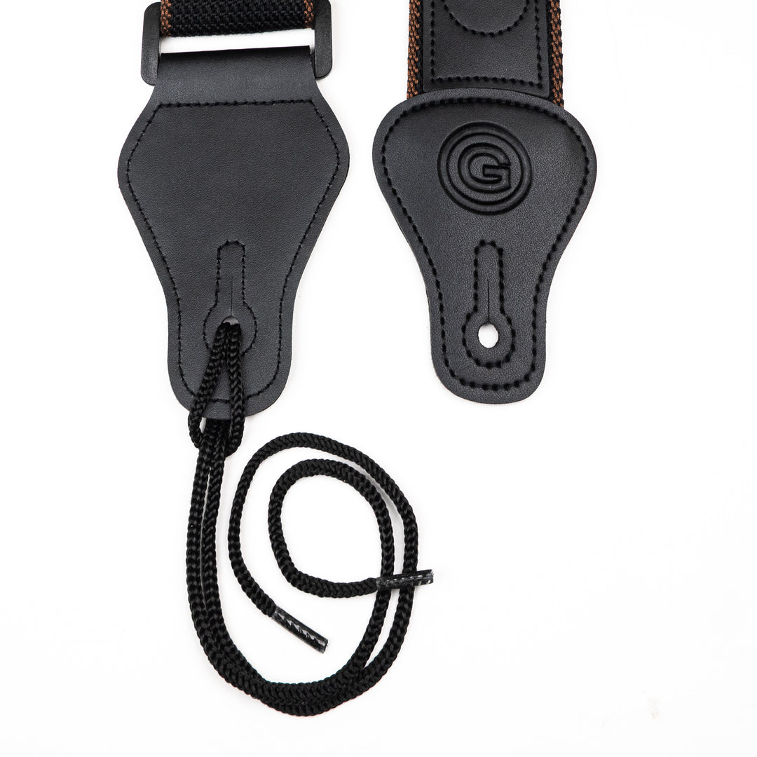 Grooveland kitarahihna (Black)
