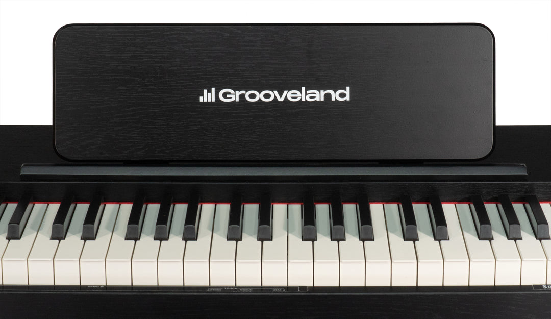 Grooveland DDP-140 sähköpiano (Musta) Bundle