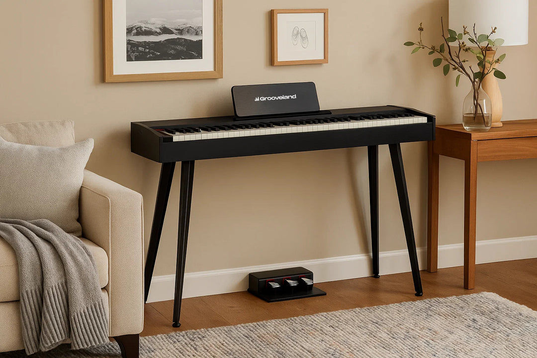 Grooveland DDP-140 sähköpiano (musta)