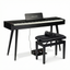 Grooveland DDP-140 sähköpiano (Musta) Bundle