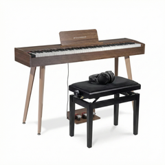 Grooveland DDP-140 sähköpiano (Luonnonväri) Bundle