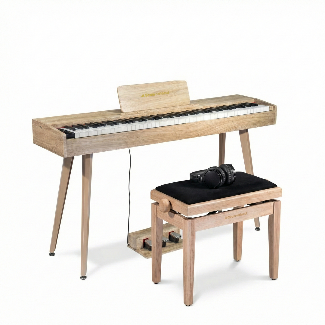 Grooveland DDP-140 sähköpiano (puu) -paketti