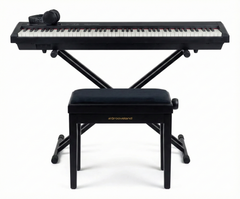 Grooveland P450 Sähköpiano (Musta) – Täydellinen paketti