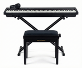 Grooveland P450 sähköpiano (Musta) Täydellinen paketti