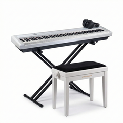 Grooveland P450 Sähköpiano (Valkoinen) – Täydellinen paketti