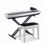 Grooveland P450 sähköpiano (Valkoinen) Täydellinen paketti