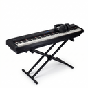 Grooveland P22 Sähköpianopaketti (Musta)