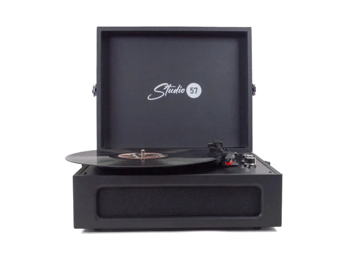 Studio 57 Groovy Levysoitin (Sort)