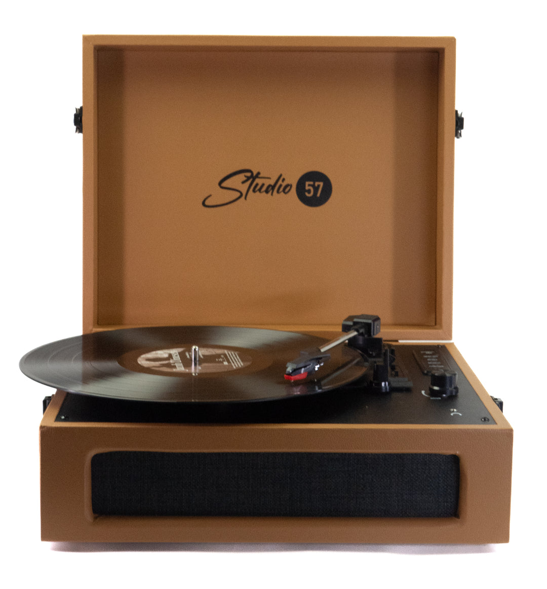 Studio 57 Groovy Levysoitin ja LP Teline (Earth)
