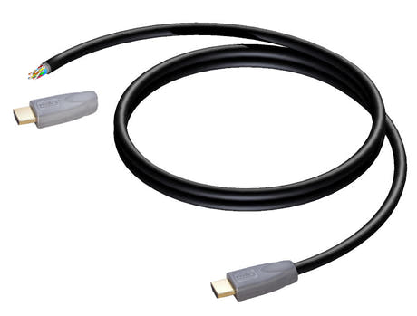 ProCab HDMI kabel, 1 ende u/stik 20 meter