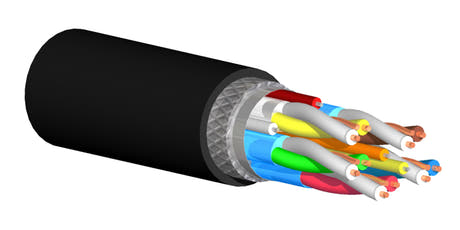Procab HDMI 26 kaapeli Ø=8,0mm, rulla 100 m