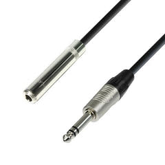 Kuulokkeiden jatkokaapeli 6,3mm Jack (3m)